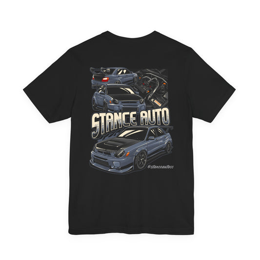 Stance Auto Subaru Impreza WRX Unisex Jersey Short Sleeve Tee