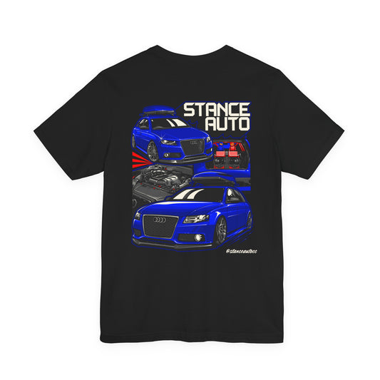 Stance Auto Bagged Audi A4 Avant Unisex Jersey Short Sleeve Tee